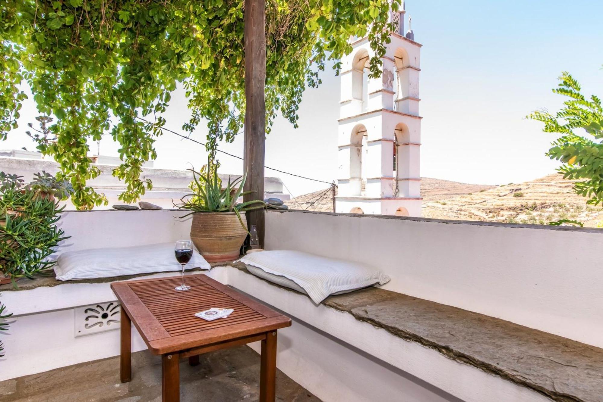 Gladiolus House - Tinos Villa Tzados Bagian luar foto