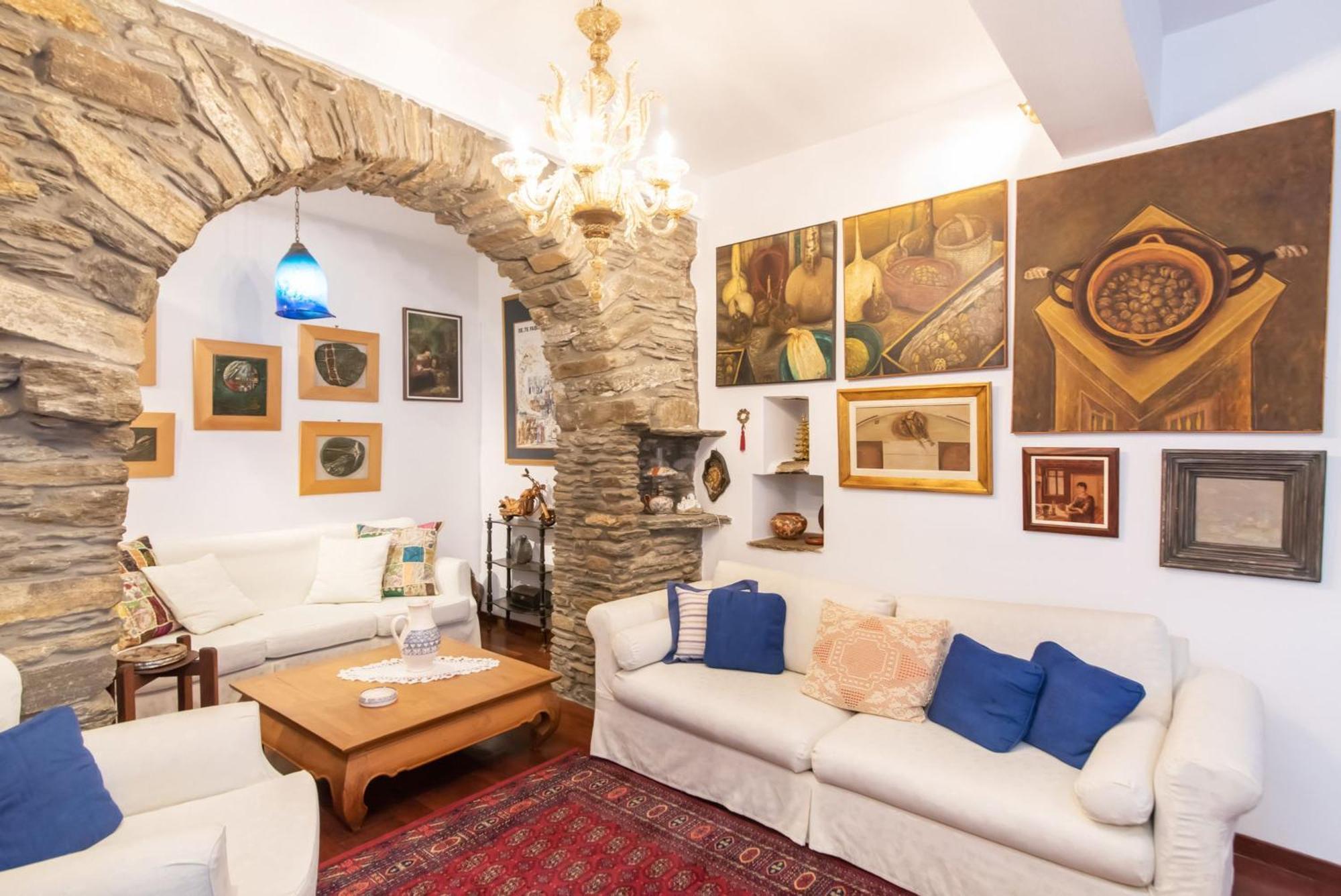 Gladiolus House - Tinos Villa Tzados Bagian luar foto